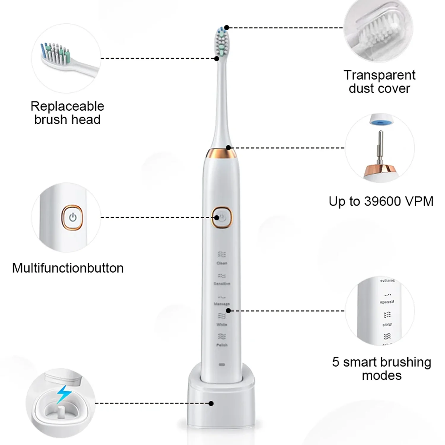 Bruliroxa Electric Toothbrush - Image 6